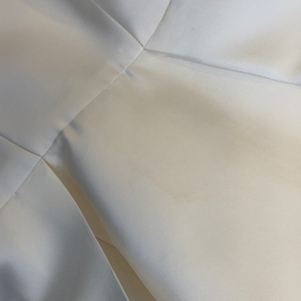 Monique Lhuillier Cream High Low Dress - Picture 7 of 7